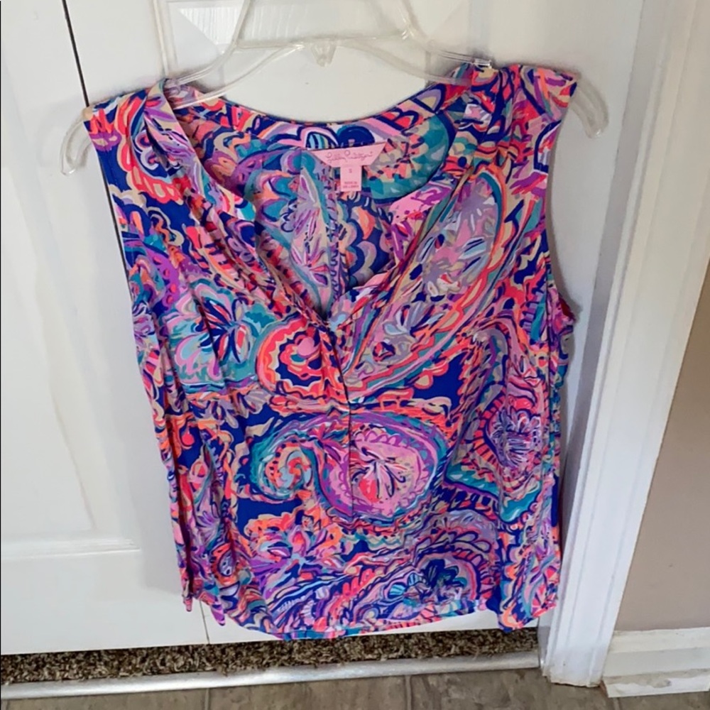 Lilly Pulitzer sleeveless blouse